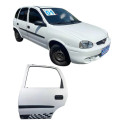 Porta Traseira Esquerda Branca Gm Corsa  1998 4p 039eh822 Traseira Esquerdo Branco