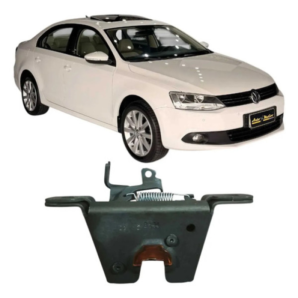 Trava Banco Traseiro Volkswagen Jetta 2013 2.0 Original Preto