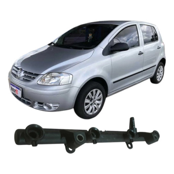 Flauta Bico Injetor Volkswagen Fox 2005 1.0 030133319ag