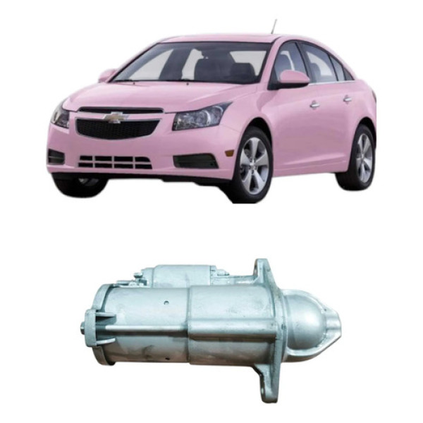 Motor Arranque Chevrolet Cruze Sedan 2013 1.8 Original