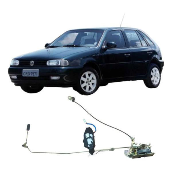 Fechadura Porta Traseira Esquerda Vw Gol 1999 373839013a