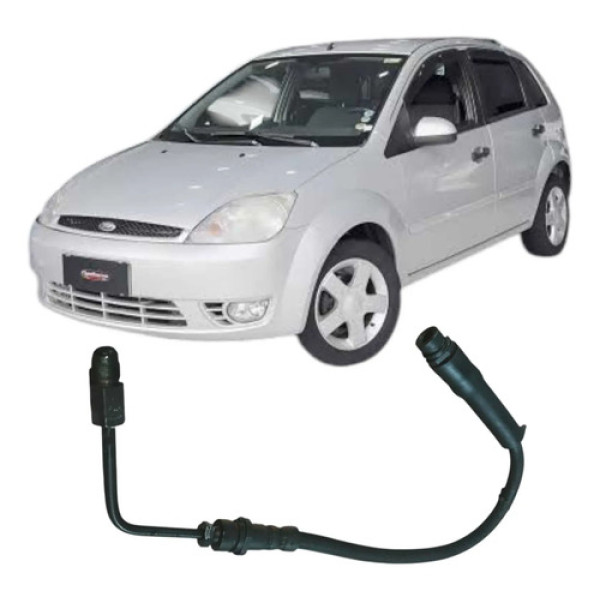 Flexivel Freio Traseiro Direito Ford Fiesta 2005 Original