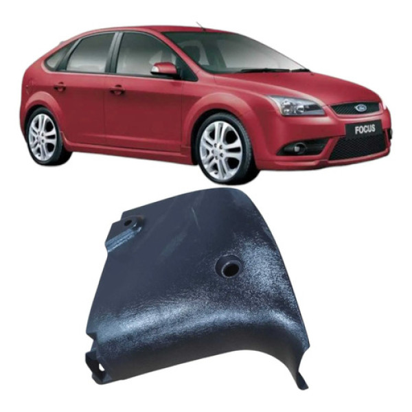 Soleira Inferior Dianteira Esquerda Ford Focus 2008 Original Preto