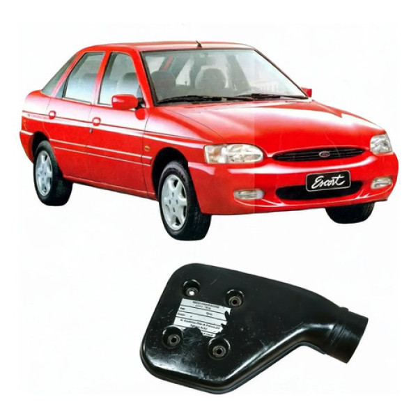 Tampa Mufla Ford Escort 1998 1.8 542129654a Original Preto