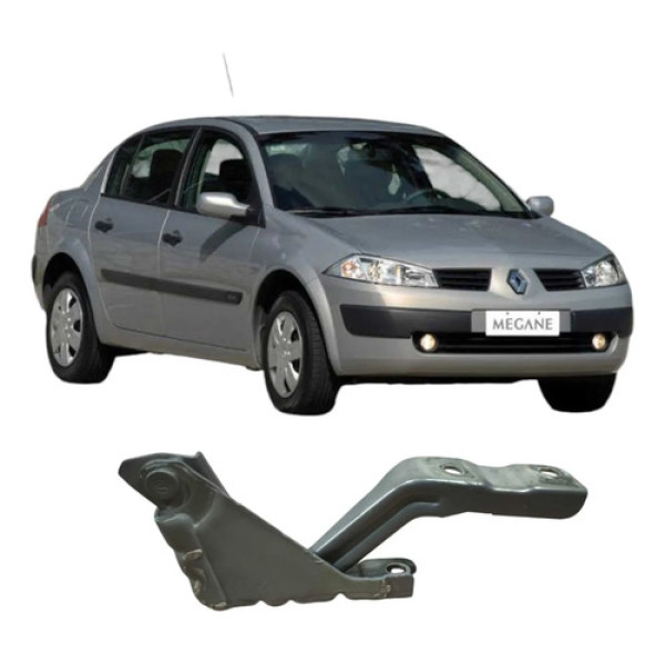 Dobradiça Esquerda Capo Renault Megane 2009 1.6 Original