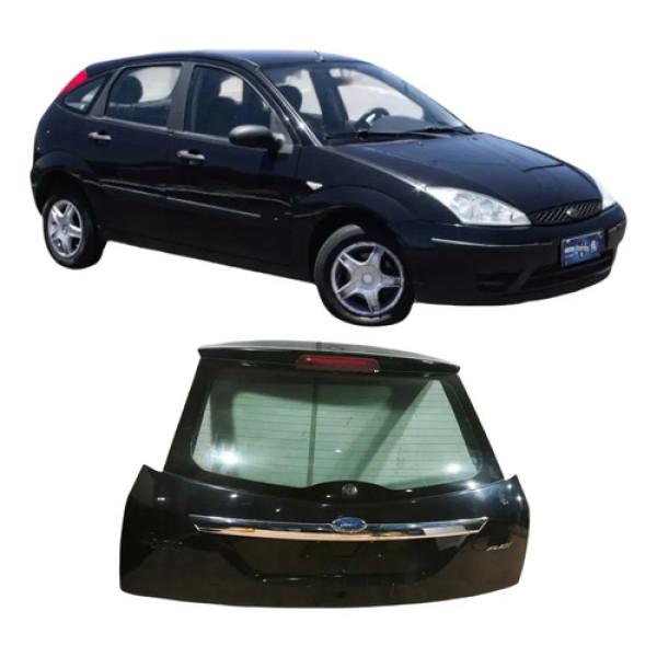 Tampa Traseira Ford Focus 2009 1.6 Original 637388 Preto