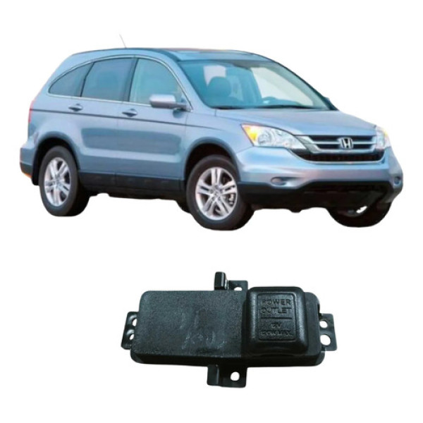 Tomada 12v Interna Do Console Central Honda Cr-v 2011