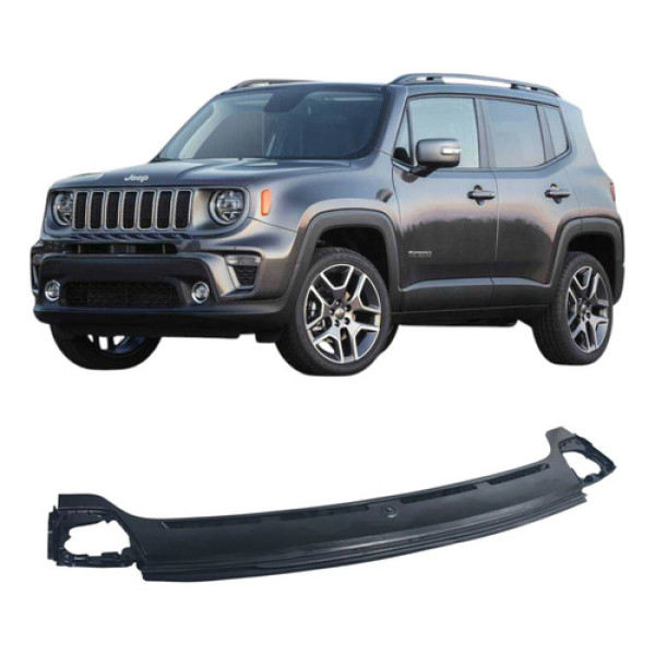 Acabamento Superior Painel Jeep Renegade 2015 735577728 Cinza Listras
