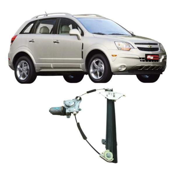 Maquina Vidro Traseira Esquerda Gm Captiva 2009 Original