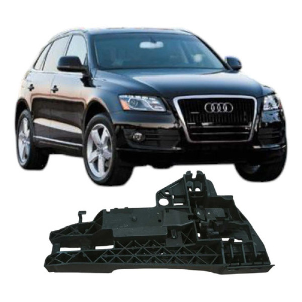 Suporte Maçaneta Traseira Esquerda Audi Q5 2012 Original Preto Traseira