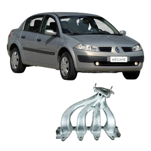 Coletor Escapamento Renault Megane 2009 1.6 Original