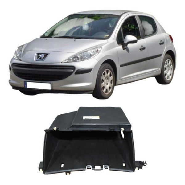 Caixa Porta Luva Peugeot 207 206 2009 1.4 Original 