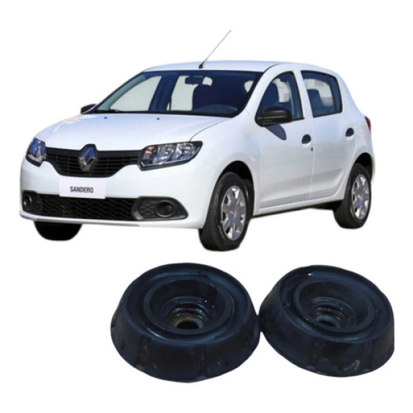 Par Coxim Amortecedor Dianteiro Renault Sandero 1.0 2017