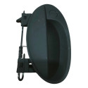 Maçaneta Porta Dianteira Esquerda Gm Celta 2007 93349617 Preto Dianteira