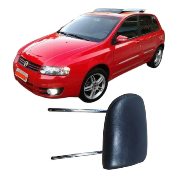 Encosto De Cabeça Traseiro Direito Fiat Stilo 2009 Original Preto