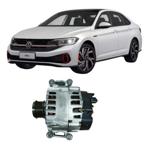 Alternador Vw Jetta Gli 2.0 2023 Automatico 06k903026c
