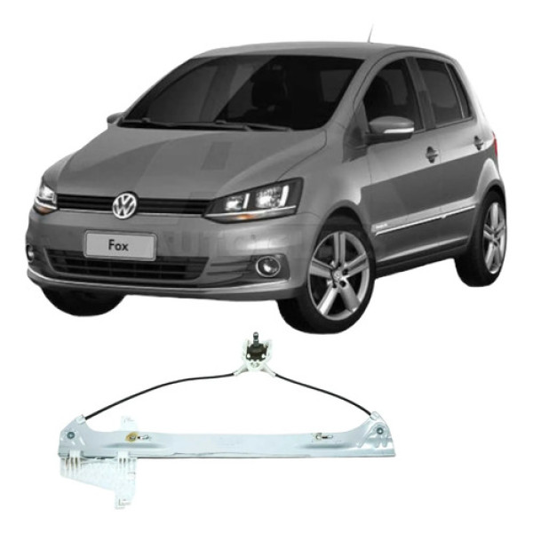 Maquina Vidro Dianteira Direita Volkswagen Fox 2015 Original