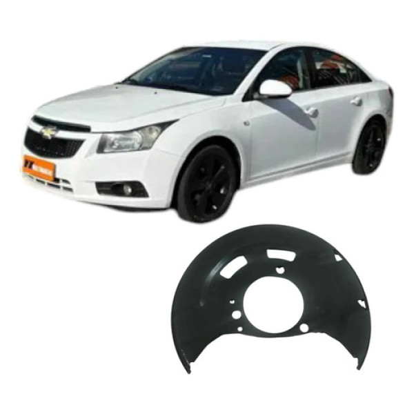 Espelho Freio Traseiro Chevrolet Cruze Sedan 2013 Original Preto
