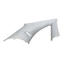 Moldura Coluna Traseira Esquerda Meriva 2012 1.4 93368667 Branco