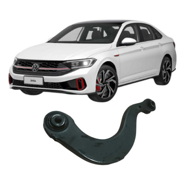 Braço Curvo Traseiro Esq Jetta 2023 2.0 Orig 5q0505351b