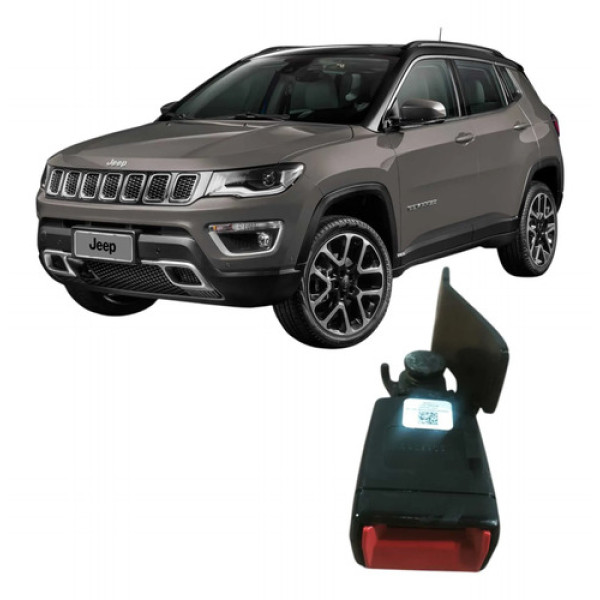 Trava Cinto Traseiro Direito Jeep Compass 2020 Original