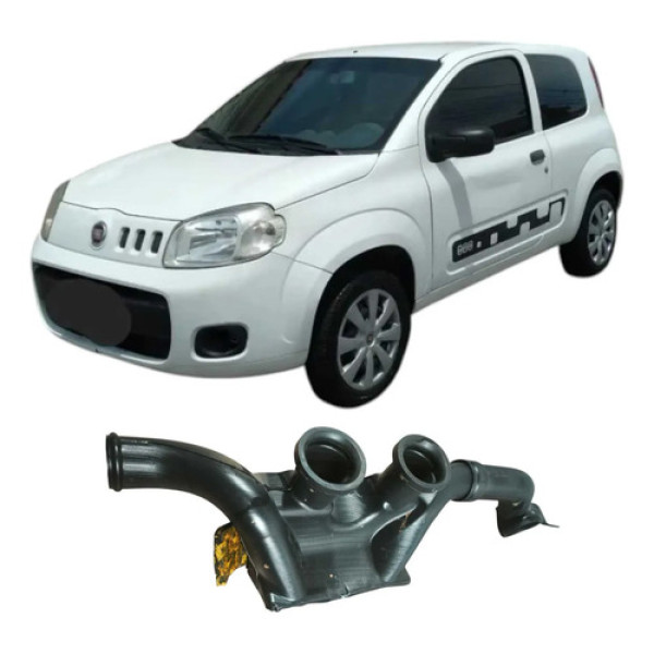 Duto Ar Central Painel Fiat Uno Vivace 2014 1.0 Original 