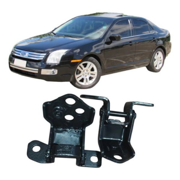 Par Dobradiça Traseira Esquerda Ford Fusion 2006 2.3 