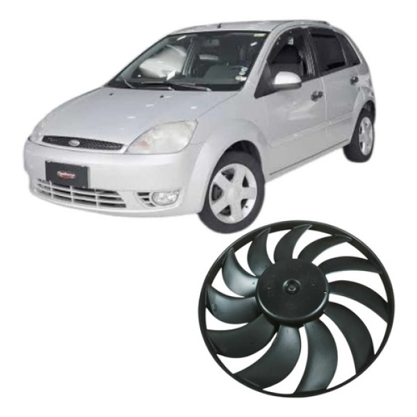 Eletroventoinha Radiador Fiesta 2005 1.0 Original