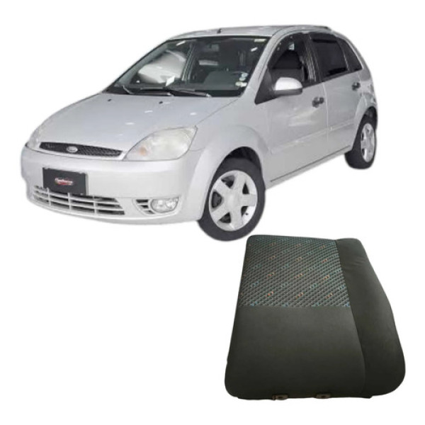 Encosto Traseiro Ford Fiesta 2005 1.0 Original Preto