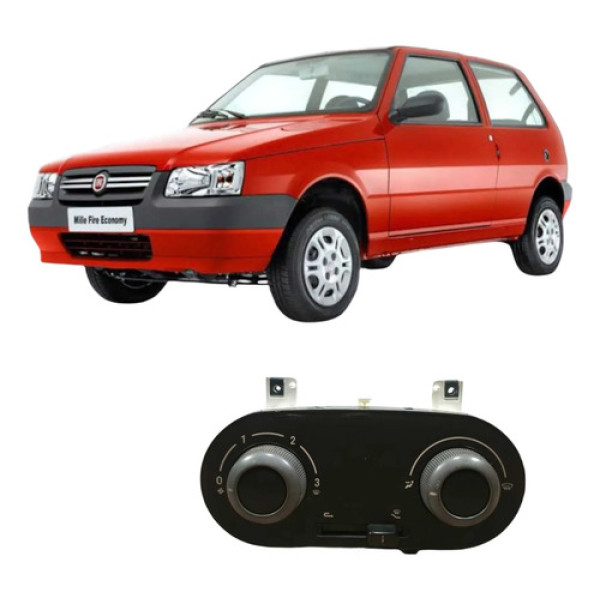 Comando De Ar Fiat Uno 2010 1a3843000 Original