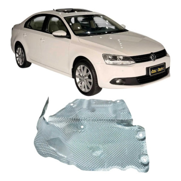 Defletor Calor Do Escapamento Vw Jetta 2013 2.0 Original
