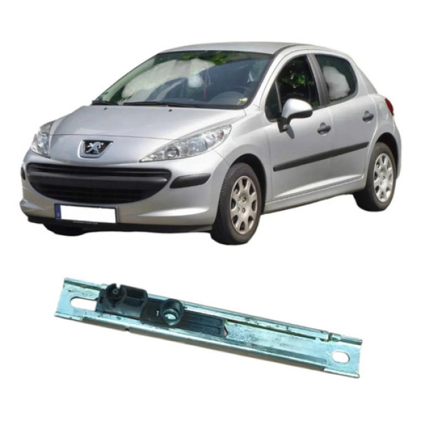 Regulador De Altura Do Cinto Lado Direito Para Peugeot 207 1.4 Prateado
