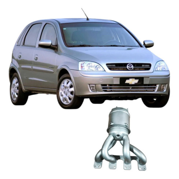 Coletor Escape Chevrolet Corsa 2006 1.8 Original 