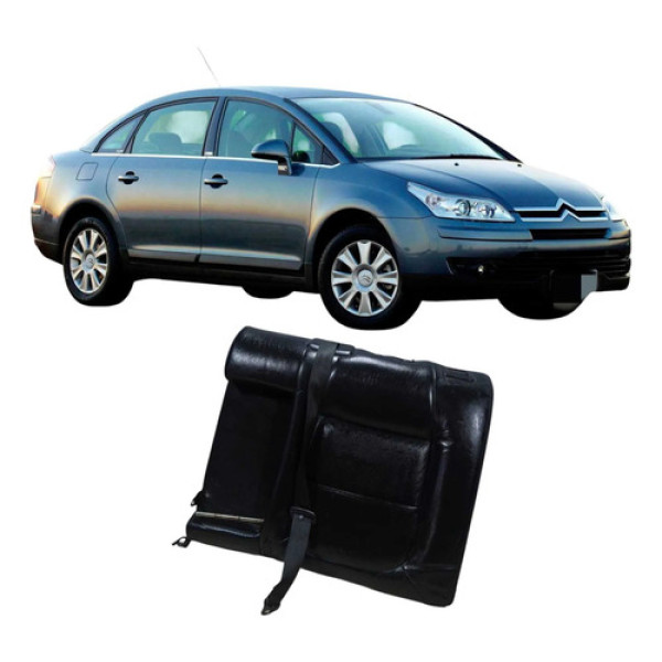 Encosto Traseiro Banco Citroën C4 2009 2.0 Original Preto
