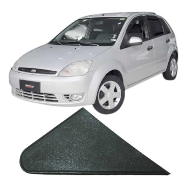 Moldura Retrovisor Direito Ford Fiesta 2005 2s65a16003ab0yyw Preto