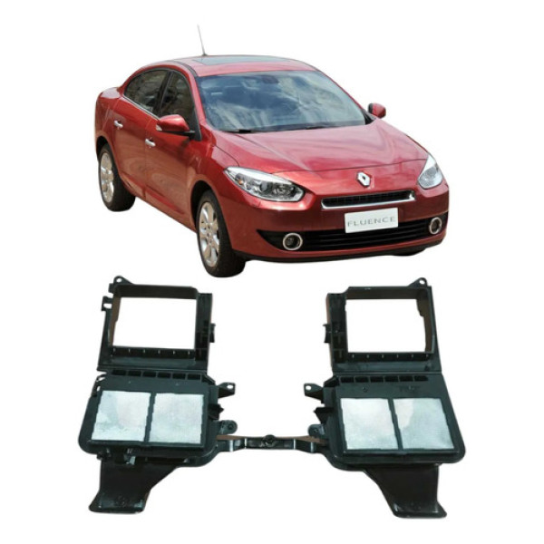 Duto Difusor Ar Central Renault Fluence 2014 Original