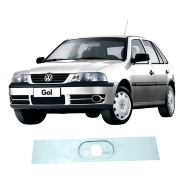 Moldura Direita Volkswagen Gol 2005 1.0 373867400a Original Preto