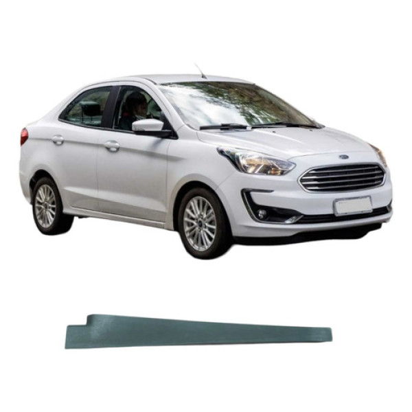 Acabamento Lateral Esquerdo Ford Ka 2019 1.5 3c Original Preto