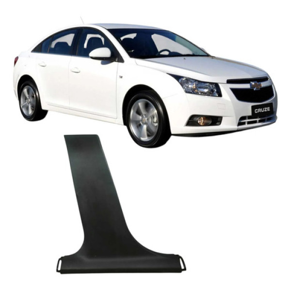 Acabamento Coluna Central Esquerda  Gm Cruze 2013 1.8 Aut