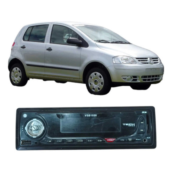 Radio Tech Usb Som Fox 1.6 2007 Vabf19a241aa Original 