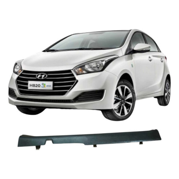 Soleira Dianteira Esquerda Hyundai Hb20 2018 858711s000 Preto