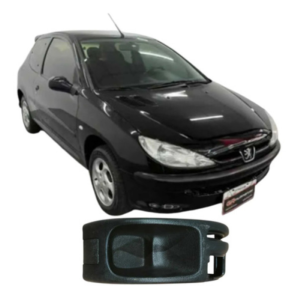 Console Central Freio De Mão Peugeot 206 2005 9625037477g