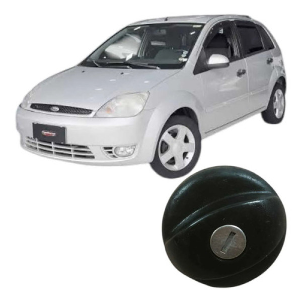 Tampa Gargalo Combustivel Ford Fiesta 2005 1.0 Original Preto 2005