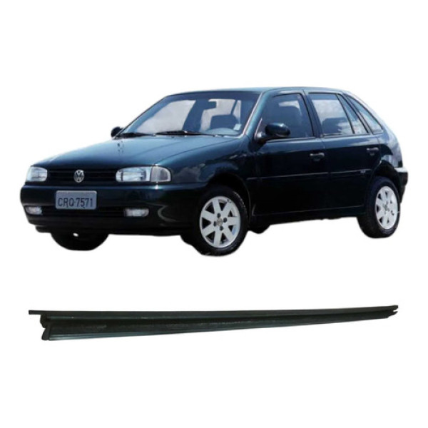 Pestana Interna Diant Direita Volkswagen Gol 1999 Original Preto