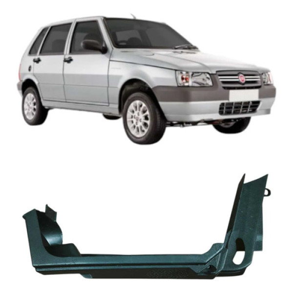 Suporte Bagagito Direito Fiat Mille 2010 100169879 Original Branco