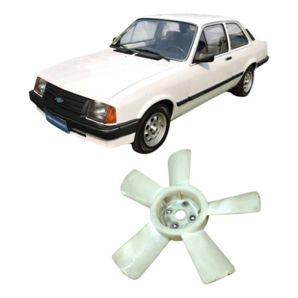 Hélice Ventoinha Do Radiador Gm Chevette 1.6 8960512