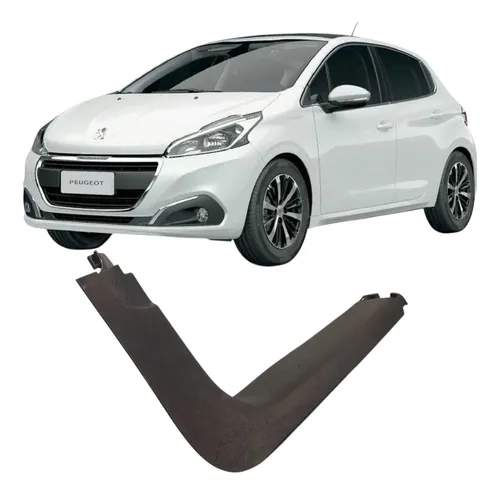 Soleira Porta Dianteira Direita Peugeot 208 2017 98002700 Cinza