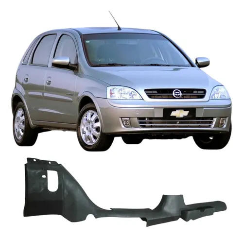 Soleira Esquerda Chevrolet Corsa 2006 1.8 Original   Preto