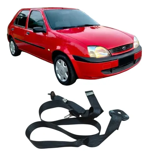 Cinto Traseiro Ford Fiesta 2000 1.0 4p  Original  