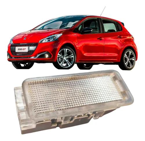 Luz Cortesia Tampa Traseira Direito Peugeot 208 Allure 2017